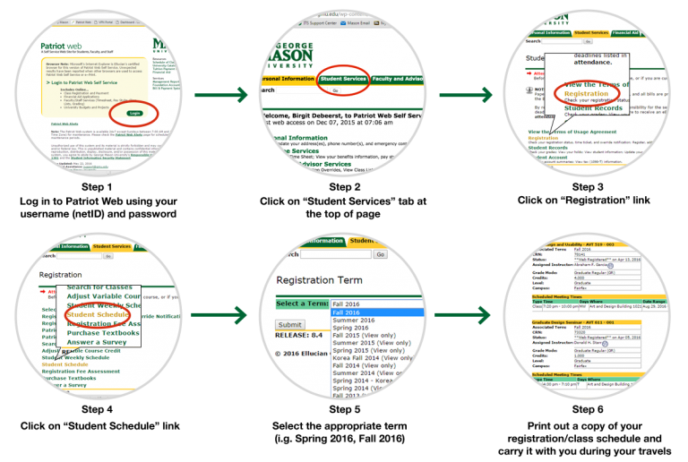 Class Schedule | International Programs and Services Class Schedule | International Programs and Services