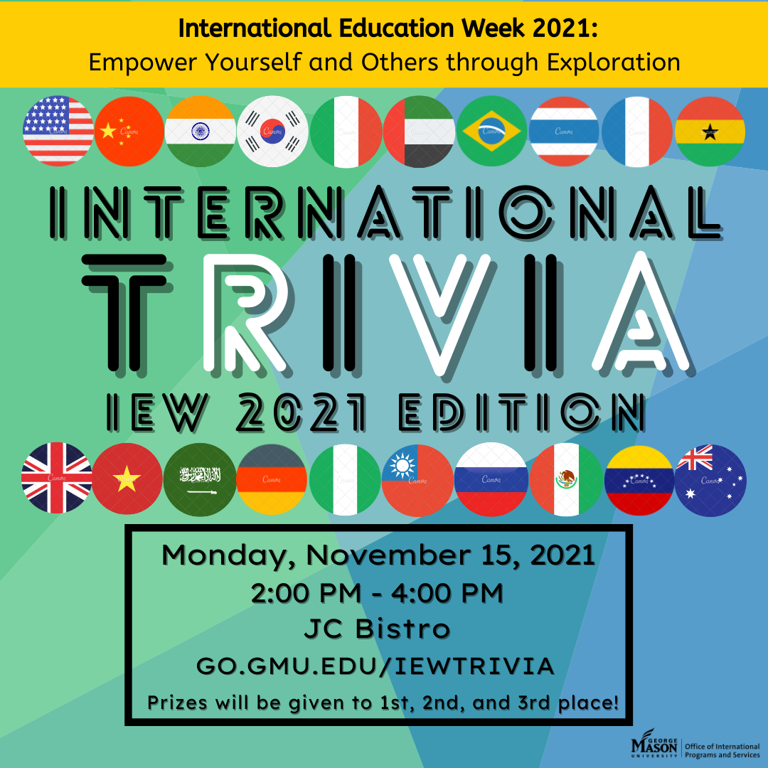 International Education Week 2021 | International Programs and Services